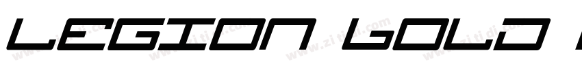 Legion Bold Italic B字体转换
